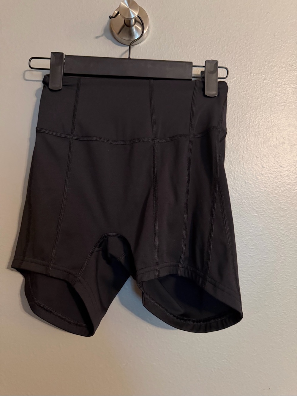 Gymshark Women's Black High-Rise Athletic Shorts